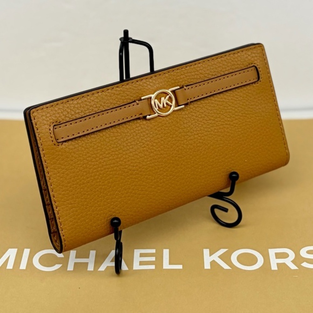 Michael Kors Jet Set Reed Large Bifold Wallet Light Brown